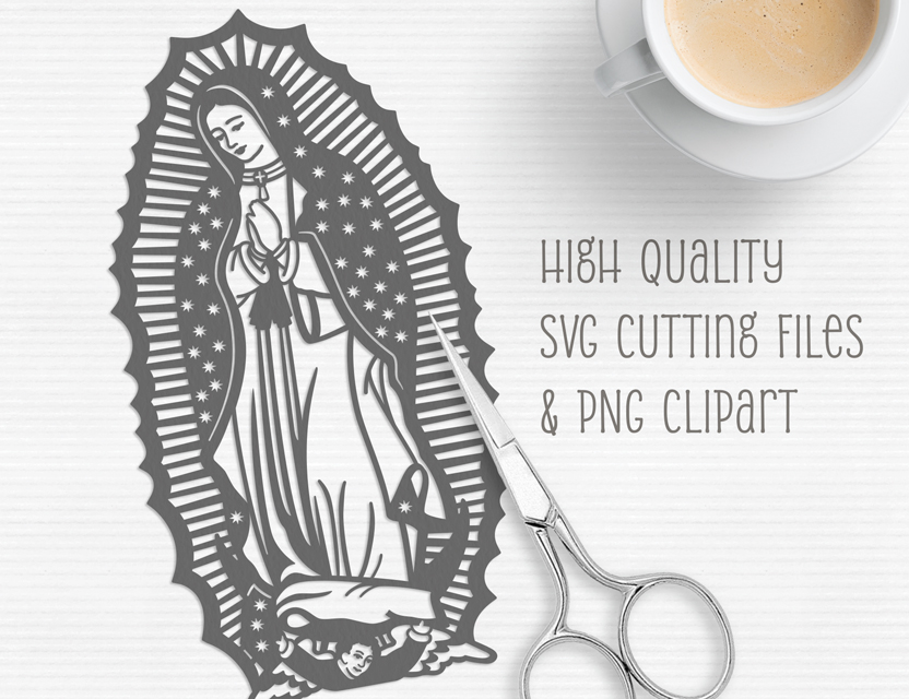 Virgen de Guadalupe SVG