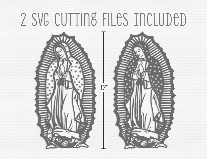 Virgen de Guadalupe SVG