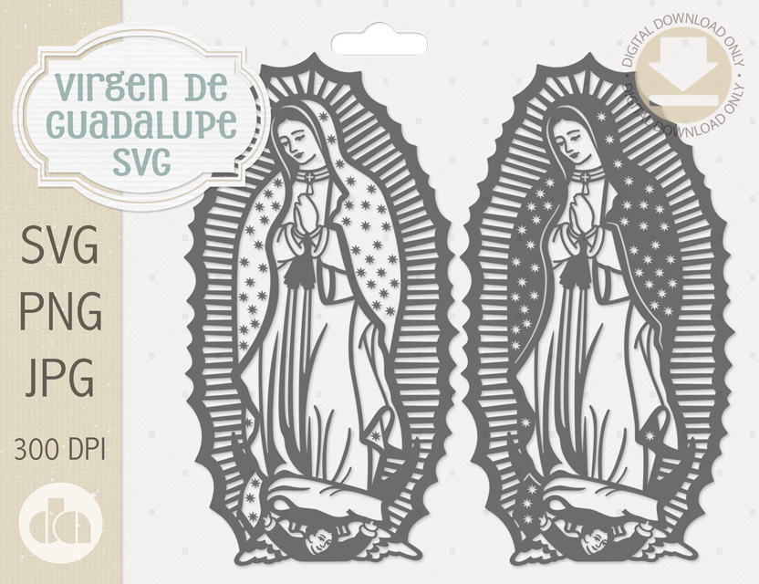 Virgen de Guadalupe SVG