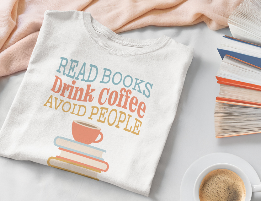 Coffee and Books SVG